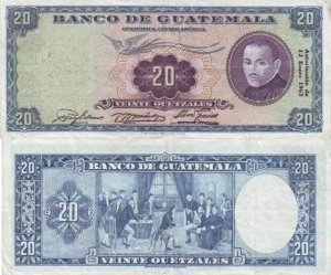 20 QUETZALES