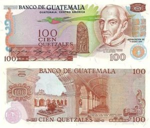 100 QUETZALES