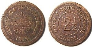 12 1/2 CENTAVOS