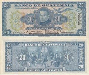 20 QUETZALES