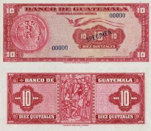 10 QUETZALES