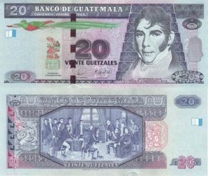 20 QUETZALES