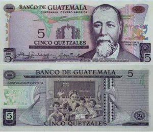 5 QUETZALES