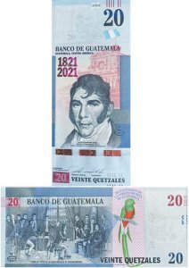 20 QUETZALES