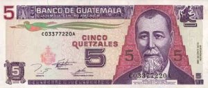 5 QUETZALES