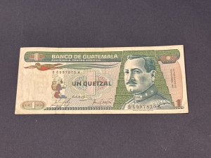 GUATEMALA 1 QUETZAL 1983